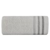 BAVLNĚNÝ RUČNÍK IRENE 50X90 CM STŘÍBRNÁ