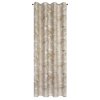 ZATEMŇOVACÍ ZÁVĚS NA KROUŽCÍCH SAMIRA 140X250 CM VZOROVANÁ