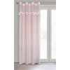ZÁCLONA NA KROUŽCÍCH MOON 2 140X250 CM RŮŽOVÁ