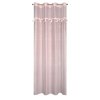 ZÁCLONA NA KROUŽCÍCH MOON 2 140X250 CM RŮŽOVÁ