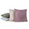 DEKORAČNÍ POVLAK NA POLŠTÁŘ MIRA 60X60 CM FIALOVÁ