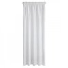 ZÁCLONA NA PÁSCE REBECCA 140X250 CM BÍLÁ