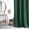 ZATEMŇOVACÍ ZÁVĚS NA KROUŽCÍCH BLACKOUT 135X250 CM TMAVĚZELENÁ