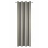 ZATEMŇOVACÍ ZÁVĚS NA KROUŽCÍCH PARISA 135X250 CM TMAVĚBÉŽOVÁ