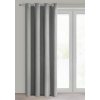ZATEMŇOVACÍ ZÁVĚS NA KROUŽCÍCH PARISA 135X250 CM ŠEDÁ