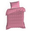LOŽNÍ POVLEČENÍ NOVA3 220X200 CM, 2 KS 70X80 CM RŮŽOVÁ