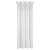 ZÁCLONA NA KROUŽCÍCH MARISA 140X250 CM BÍLÁ