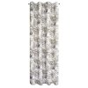 ZATEMŇOVACÍ ZÁVĚS NA KROUŽCÍCH SOPHIE 140X250 CM VZOROVANÁ