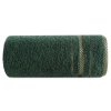 BAVLNĚNÝ RUČNÍK KORAL 70X140 CM TMAVĚZELENÁ