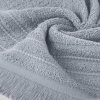 BAVLNĚNÝ RUČNÍK MIRENA 70X140 CM ŠEDÁ