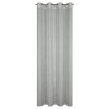 ZÁVĚS NA KROUŽCÍCH KENDAL 140X250 CM STŘÍBRNÁ