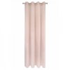 ZÁCLONA NA KROUŽCÍCH REBECCA 140X250 CM RŮŽOVÁ