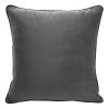 DEKORAČNÍ POVLAK NA POLŠTÁŘ MEL 40X40 CM GRAFITOVÁ