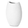 DEKORAČNÍ VÁZA RISO 18X9X26 CM BÍLÁ