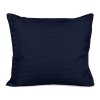 poszewka satyna bawelna cizgili navy blue 70x80