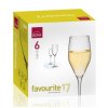 rona favourite kieliszek 170ml do szampana 6szt