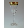 bohemia angela 185ml kieliszek verso gold 6 szt
