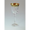 bohemia angela 185ml kieliszek verso gold 6 szt