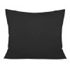 poszewka satyna bawelna czarny 04000966 50x60