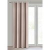 ZATEMŇOVACÍ ZÁVĚS NA KROUŽCÍCH LOGAN 135X250 CM PÚDROVÁ
