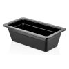 x melamina pojemnik gn 1 3 176x325x10cm czarny