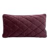 DEKORAČNÍ POLŠTÁŘ VELVET29 30X50 CM BORDOVÁ