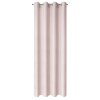 ZATEMŇOVACÍ ZÁVĚS NA KROUŽCÍCH LIV 140X250 CM RŮŽOVÁ