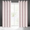 ZATEMŇOVACÍ ZÁVĚS NA KROUŽCÍCH LIV 140X250 CM RŮŽOVÁ