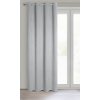 ZATEMŇOVACÍ ZÁVĚS NA KROUŽCÍCH AMARO 135X250 CM ŠEDÁ