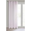 ZÁCLONA NA KROUŽCÍCH ESIM 140X250 CM RŮŽOVÁ