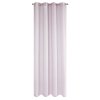 ZÁCLONA NA KROUŽCÍCH ESIM 140X250 CM RŮŽOVÁ
