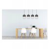 wiszaca regulowana lampa nowoczesna w stylu loft do jadalni
