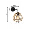 lampa scienna timber drewniana oprawa w dekoracyjnym stylu