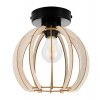 lampa sufitowa spot drewniany rustykalny timber led e27