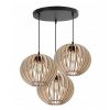 drewniana regulowana lampa wiszaca timber w stylu rustykalnym