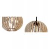 drewniana regulowana lampa wiszaca timber w stylu rustykalnym