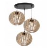drewniana regulowana lampa wiszaca timber w stylu rustykalnym