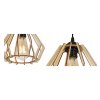 oryginalna lampa pajak timber drewniana w stylu boho