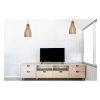 lampa timber wiszaca designerska z drewnianym kloszem