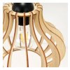 nowoczesna lampa wiszaca zyrandol timber klosz drewniany