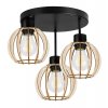 lampa wiszaca nowoczesna na podsufitce timber drewniane klosze
