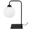 nowoczesna lampka stolowa nocna do czytania kulka