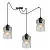 lampa wiszaca regulowana nowoczesna z kloszami ze szkla