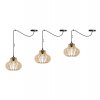 lampa wiszaca zyrandol spider timber klosz drewniany