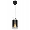 loftowa regulowana lampa wiszaca ze szklanym kloszem efekt ombre