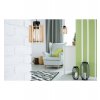 stylowa lampa sufitowa timber z drewnianym kloszem walec