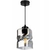 lampa wiszaca pojedyncza nowoczesna ze szklanym kloszem