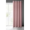 ZATEMŇOVACÍ ZÁVĚS NA KROUŽCÍCH ADA 140X250 CM SVĚTLERŮŽOVÁ