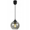 nowoczesna regulowana lampa wiszaca kulisty szklany klosz