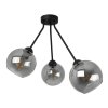 nowoczesna lampa sufitowa trio haga ze szklanymi kloszami